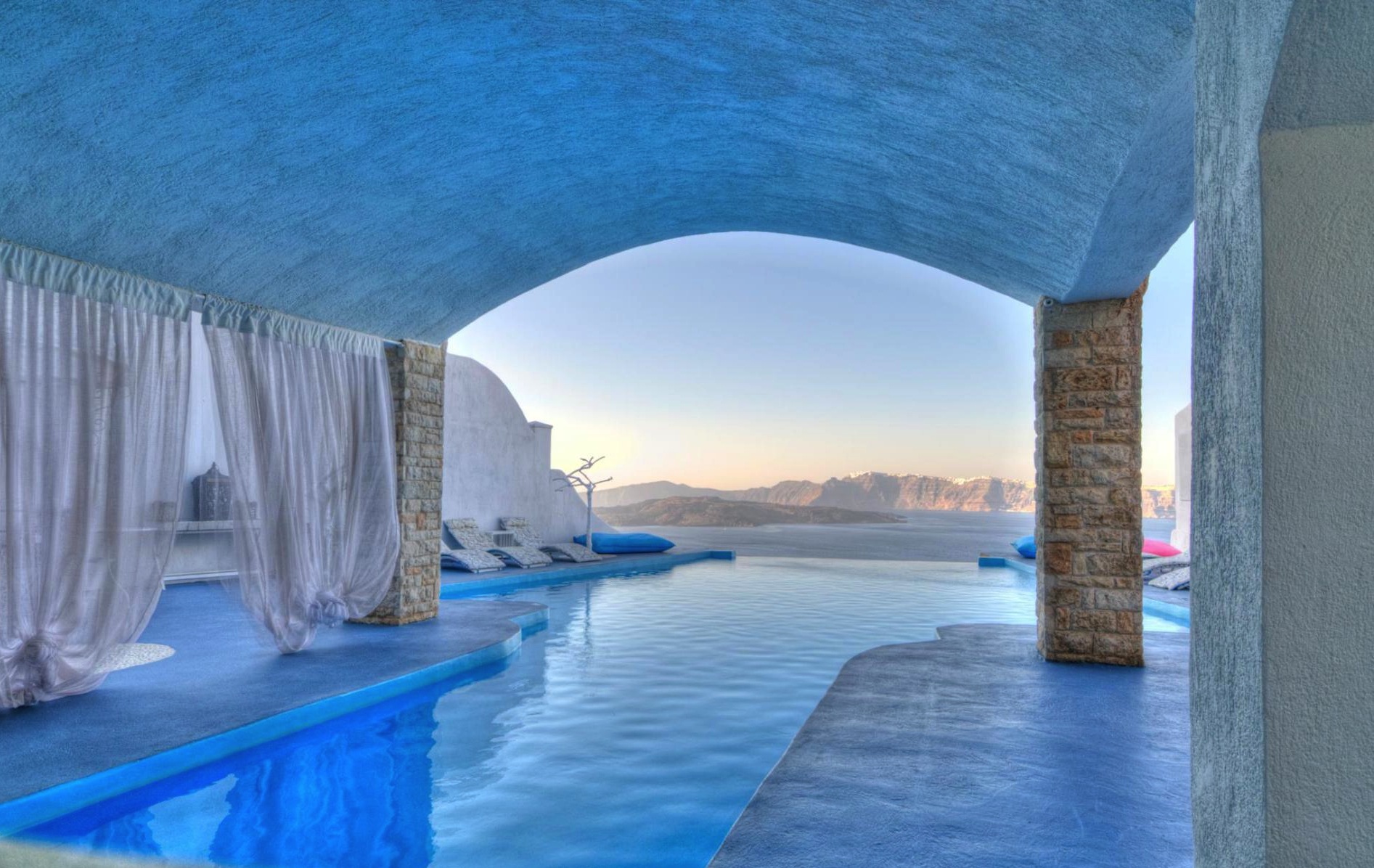 Swim Up Rooms Greek Islands